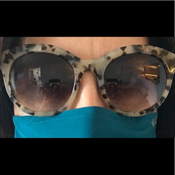 Ett twa Anthroplogie Sunglasses tortoise shell - Picture 8 of 8